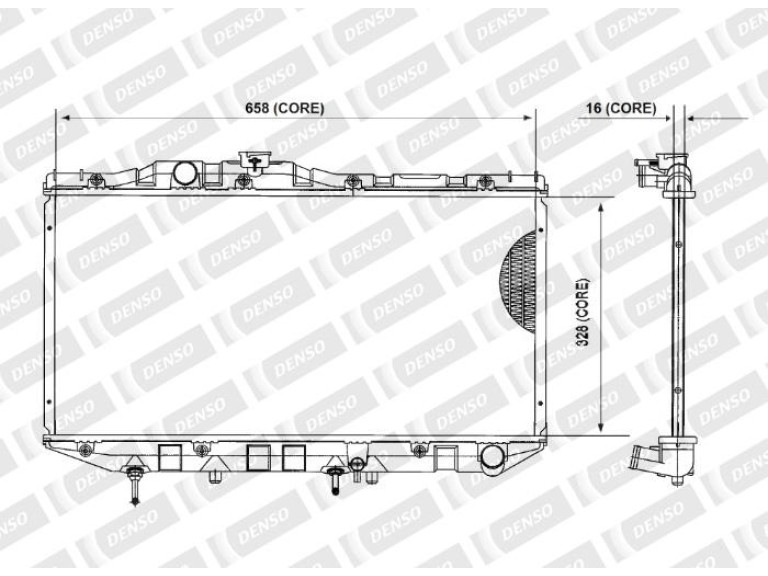 デンソー221-3129ラジエーター | sport-u.com